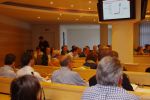 zicht op raadzaal tijdens open raad begroting